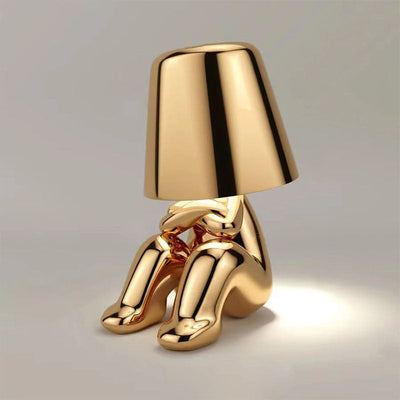 Touch-Controlled Figurine Table Lamp