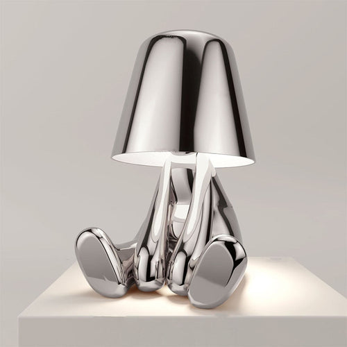 Touch-Controlled Figurine Table Lamp
