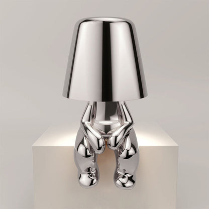 Touch-Controlled Figurine Table Lamp