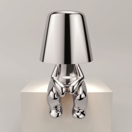 Touch-Controlled Figurine Table Lamp
