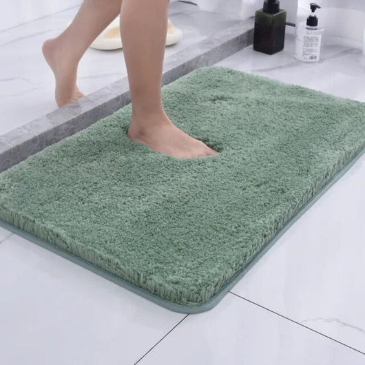 Ultra-Plush Shag Bath Rug - Green