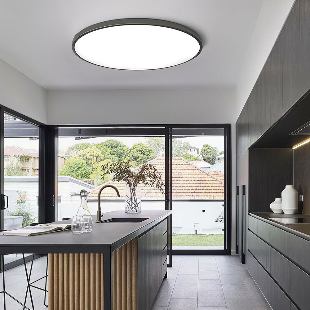 Ultra-Slim Flush Mount LED Ceiling Light