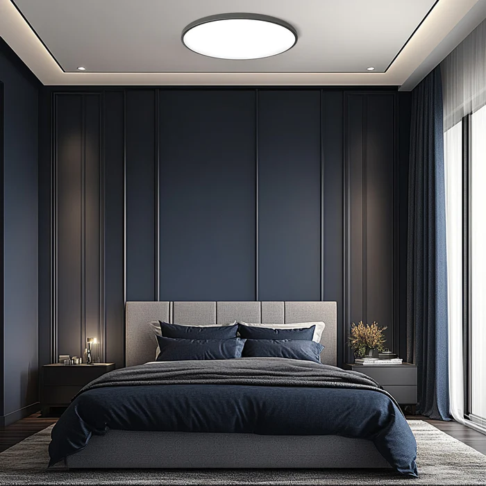Ultra-Slim Flush Mount LED Ceiling Light