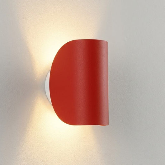 Up-Down Modern Wall Sconce Light - Red / 1 pc