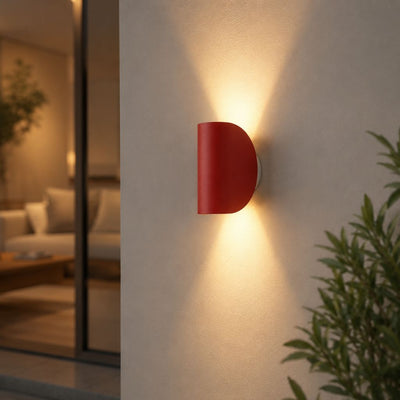 Up-Down Modern Wall Sconce Light - Red / 1 pc
