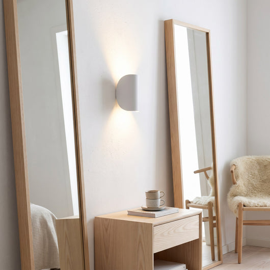Up-Down Modern Wall Sconce Light - White / 1 pc