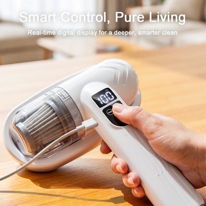 UV-C Mattress Mite Vacuum Cleaner - White