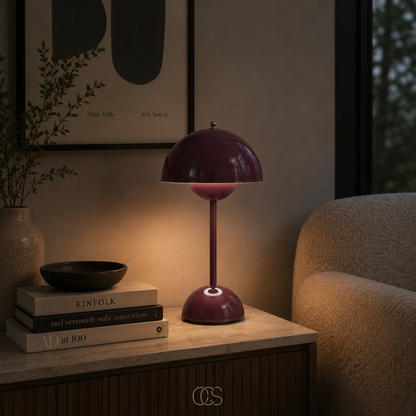 Wireless Dimmable Scandinavian Table Lamp