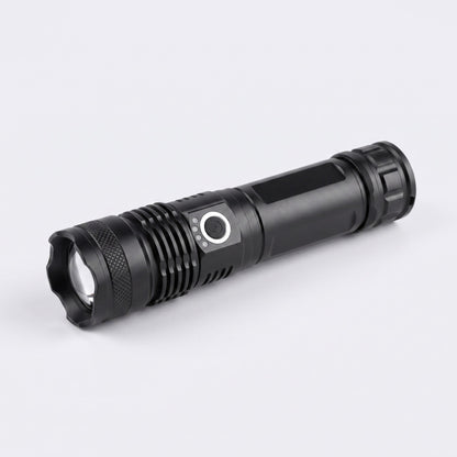 Zoomable USB-Rechargeable LED Tactical Flashlight